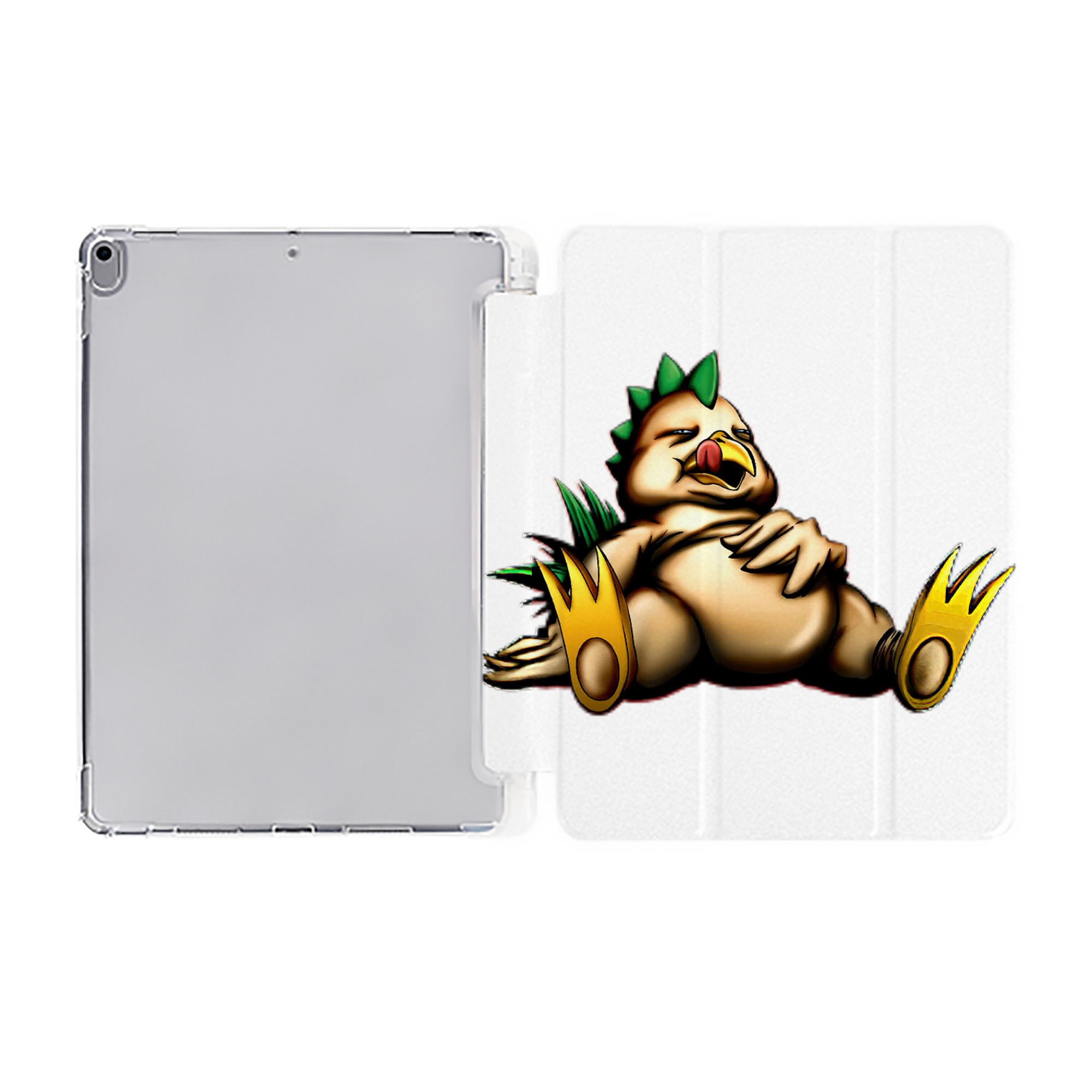 （画像用） 遊☆戯☆王 Yu-Gi-Oh! IPad ケース ペン収納付き 三つ折りスタンド PUレザー×シリコン 対応機種9.5/10.5/10.9インチ